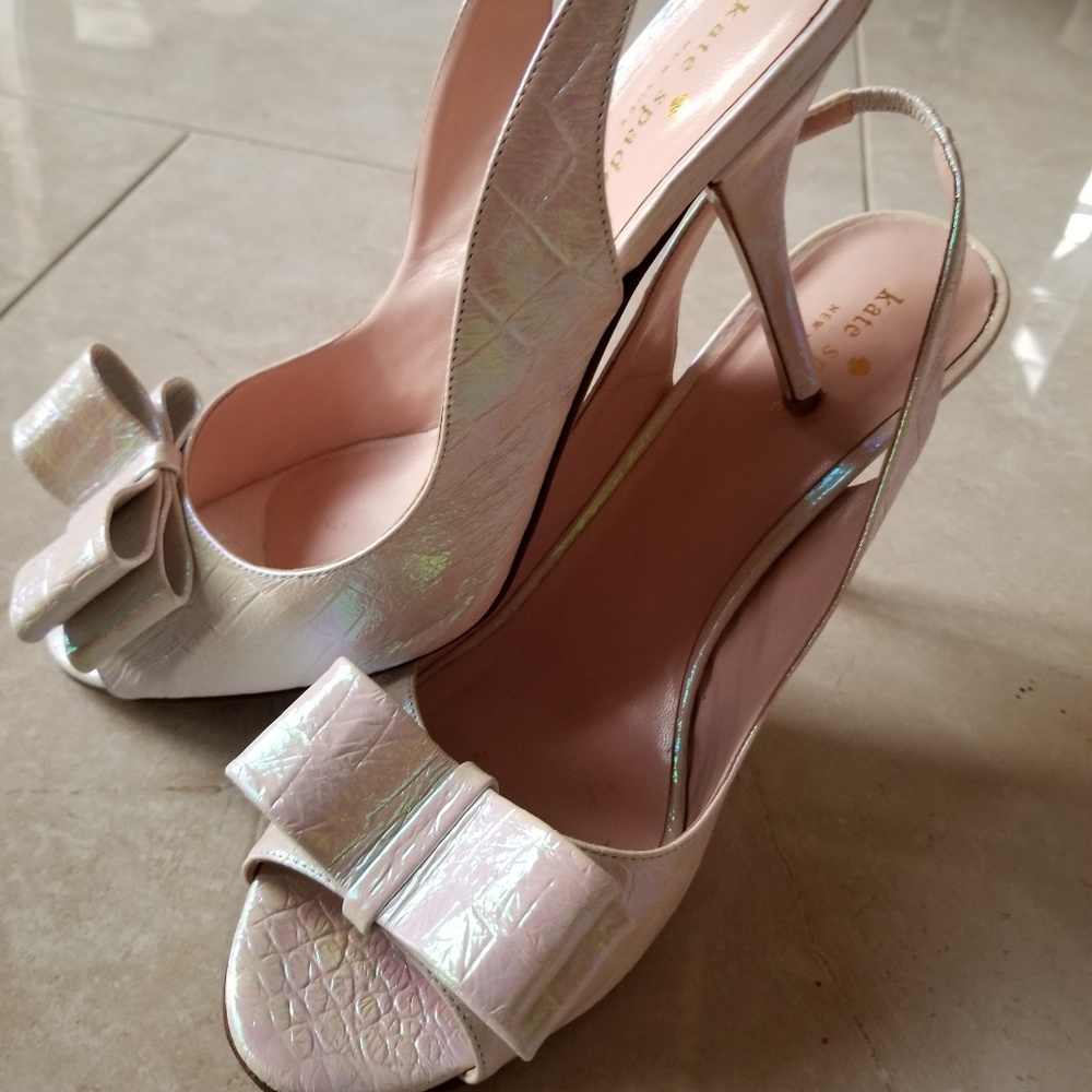 Kate Spade
Charm Slingback Pump - Hologram Silver BRIDAL - Picture 2 of 5
